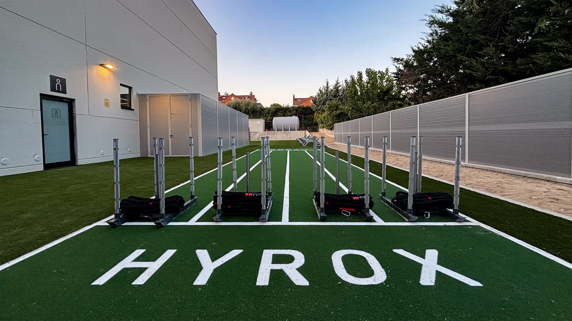 Zona de entrenamiento exterior