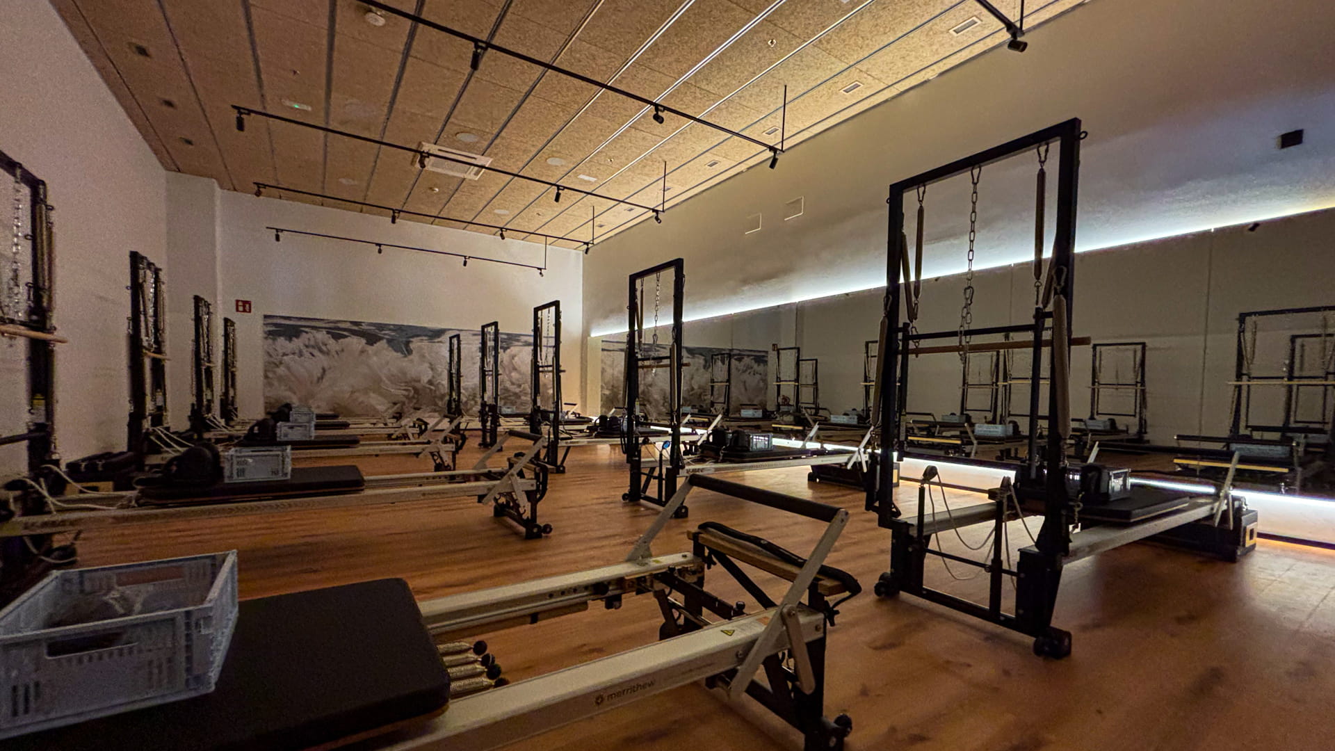 Estudio de pilates máquinas