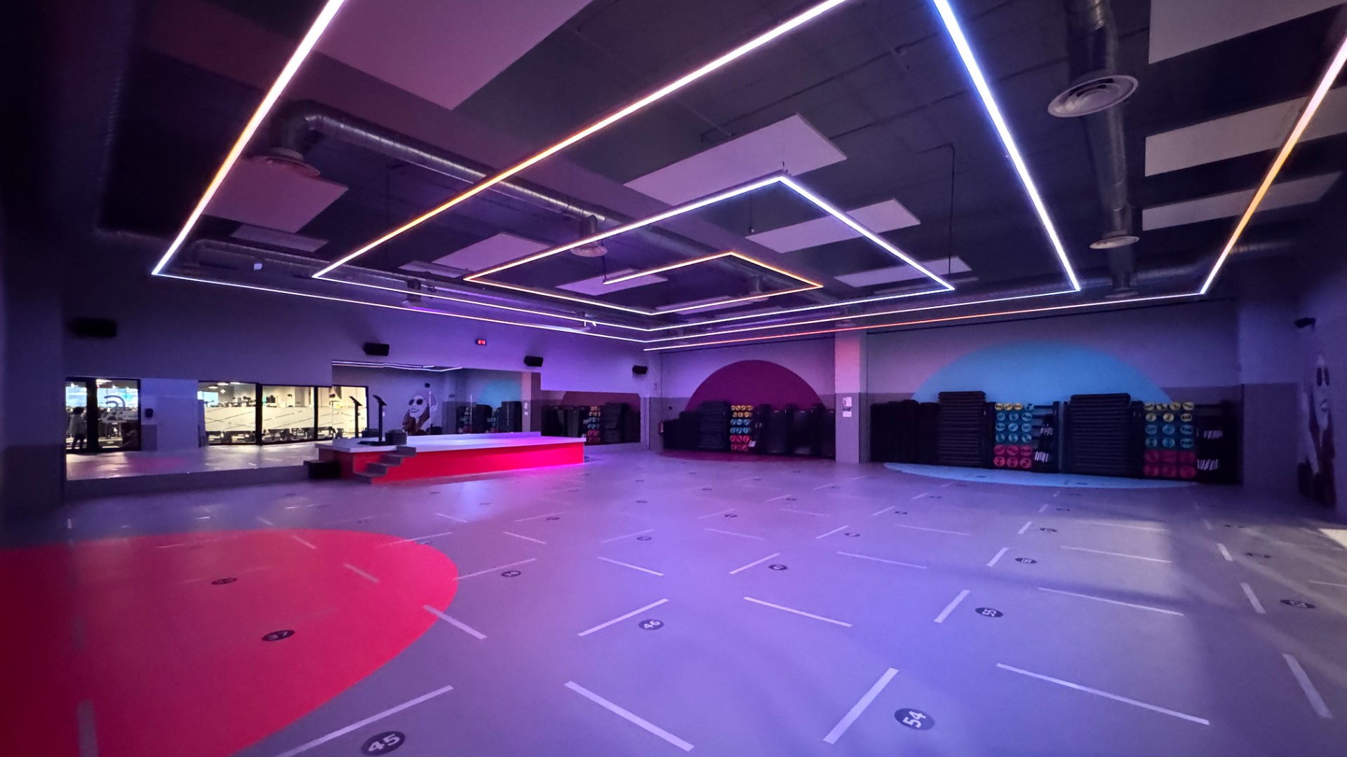 Sala de actividades dirigidas