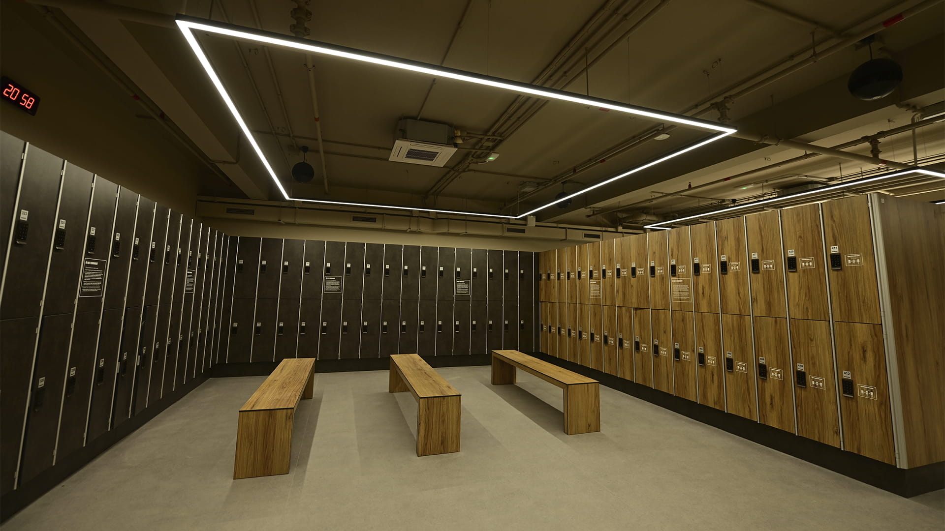 Vestuarios y taquillas