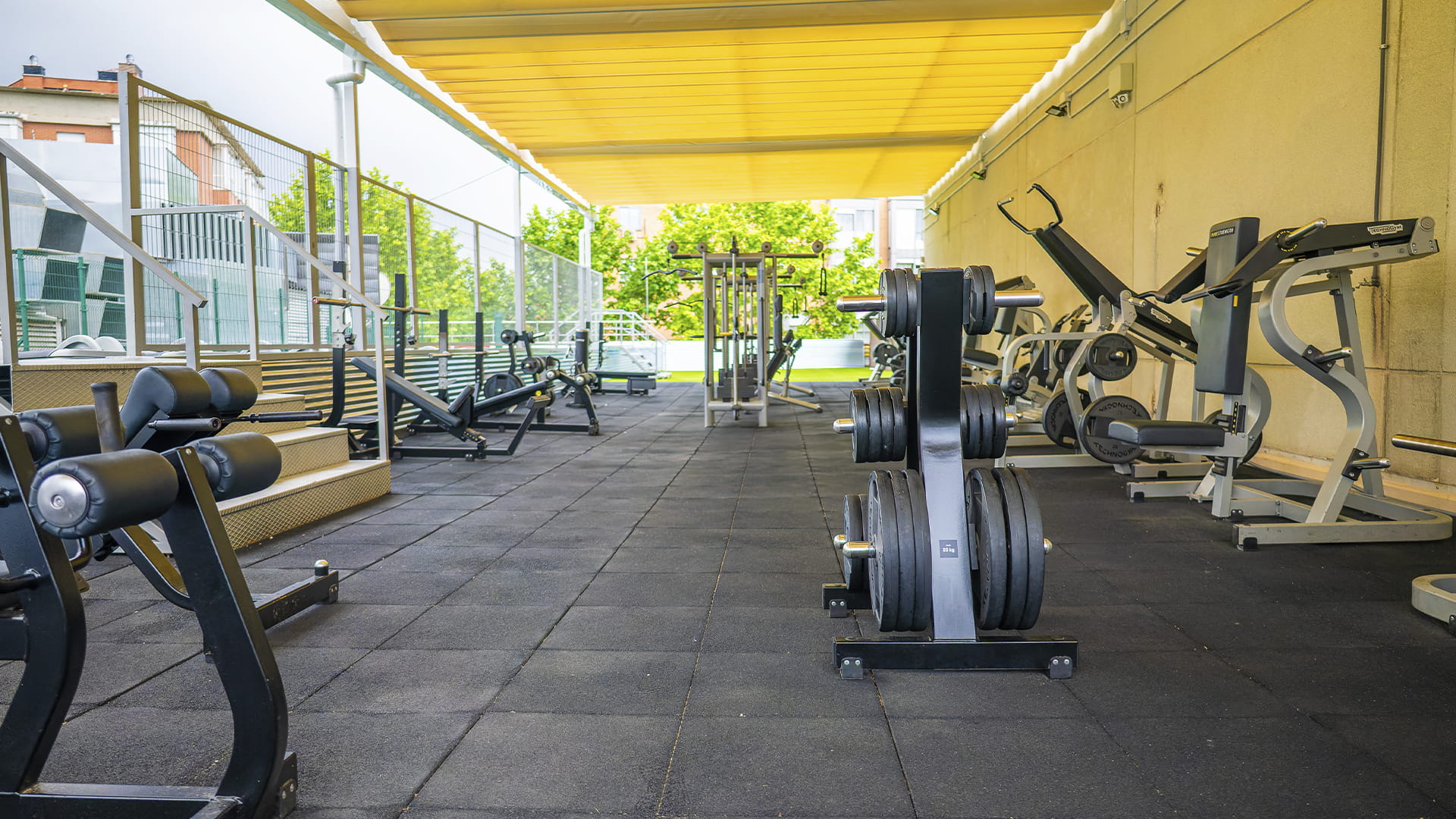 Zona de entrenamiento exterior