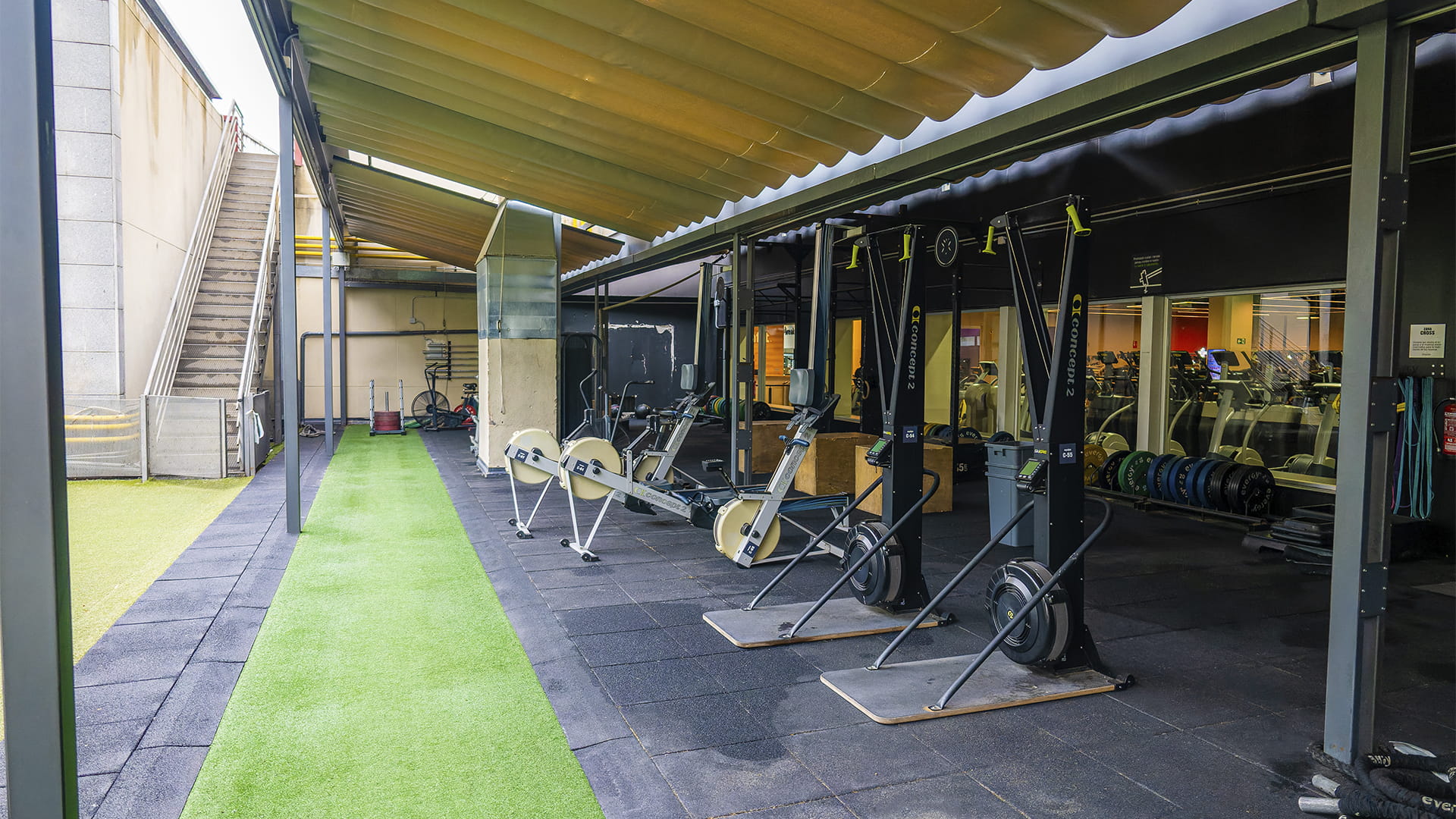 Zona de entrenamiento exterior