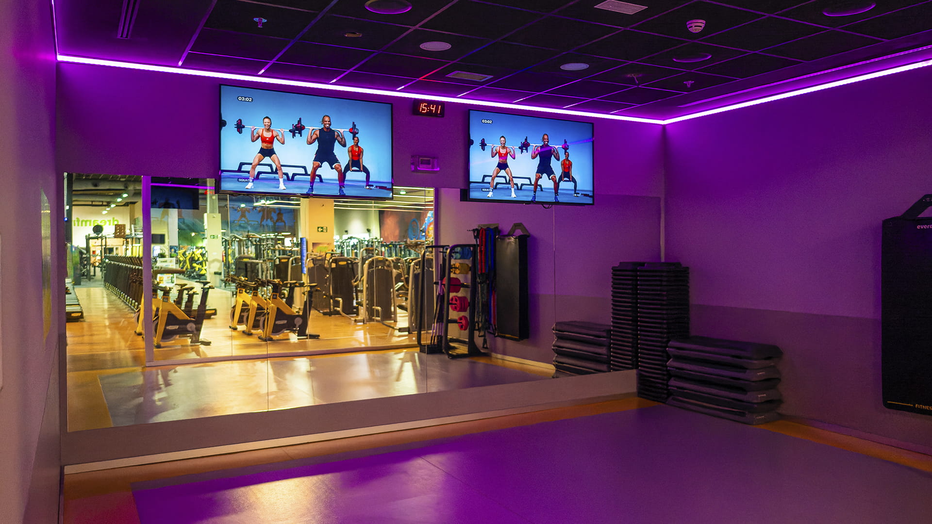 Burbuja virtual Les Mills