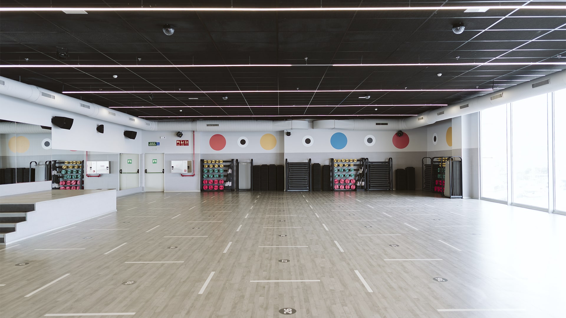 Sala de actividades dirigidas