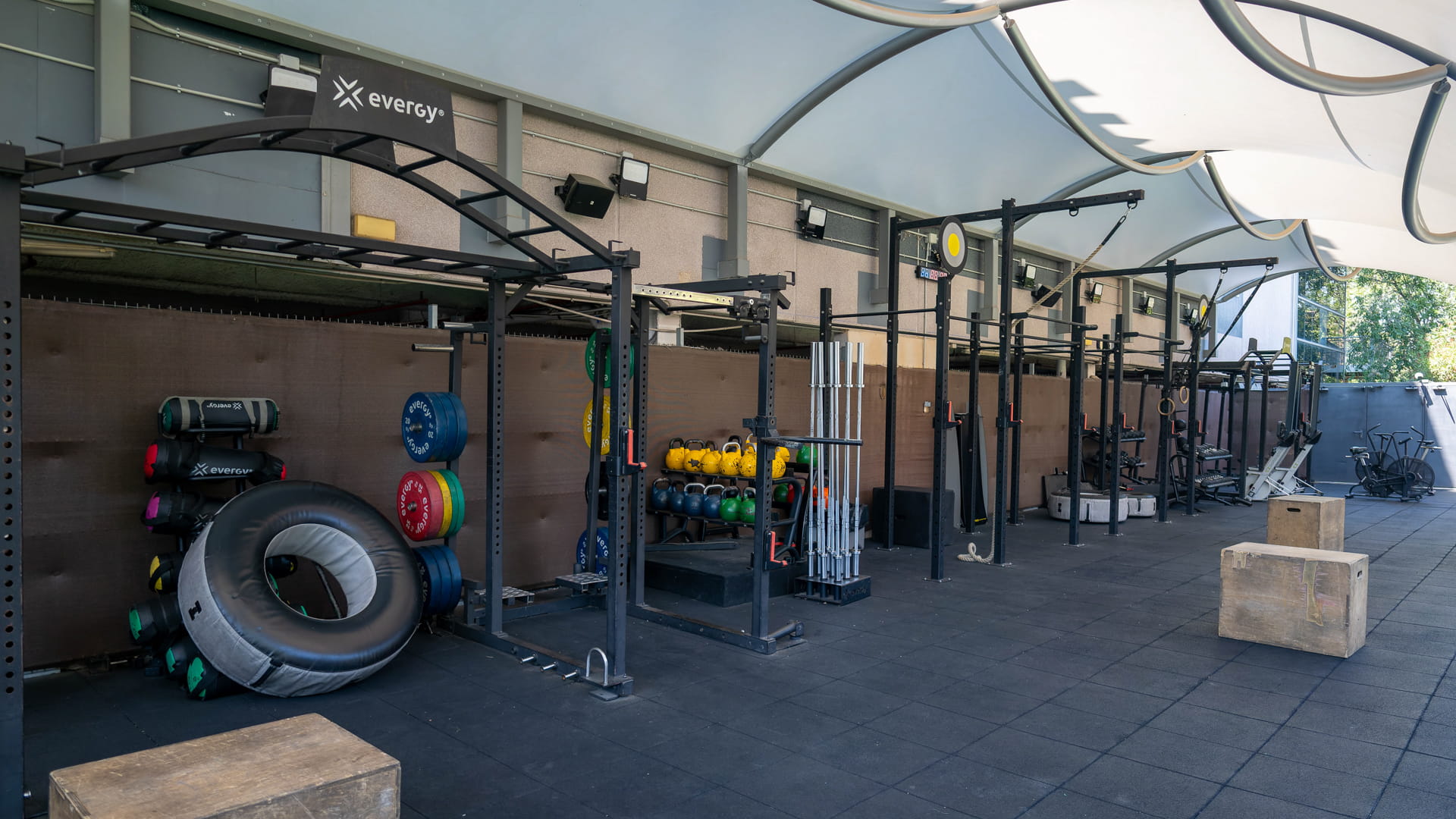 Zona de entrenamiento exterior