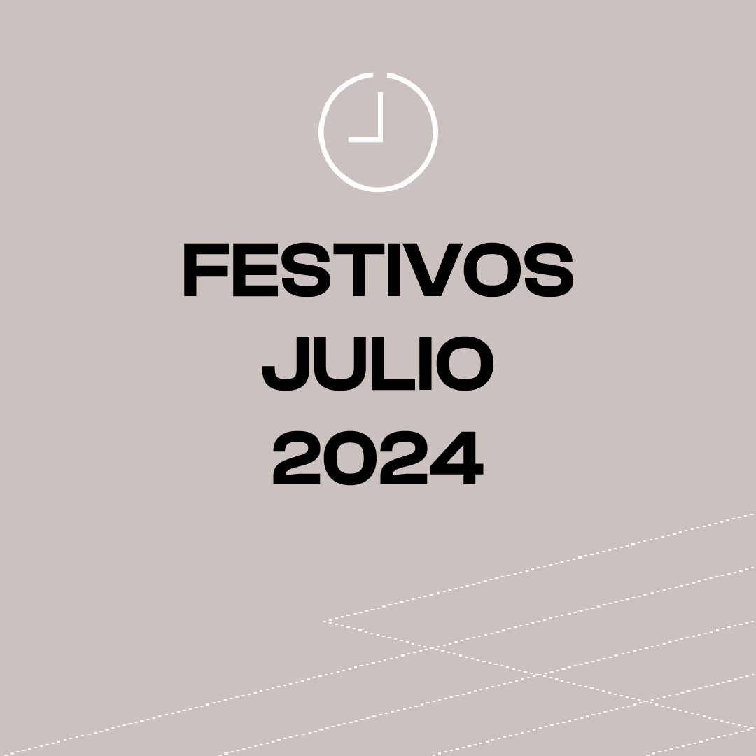 Festivos julio 2024