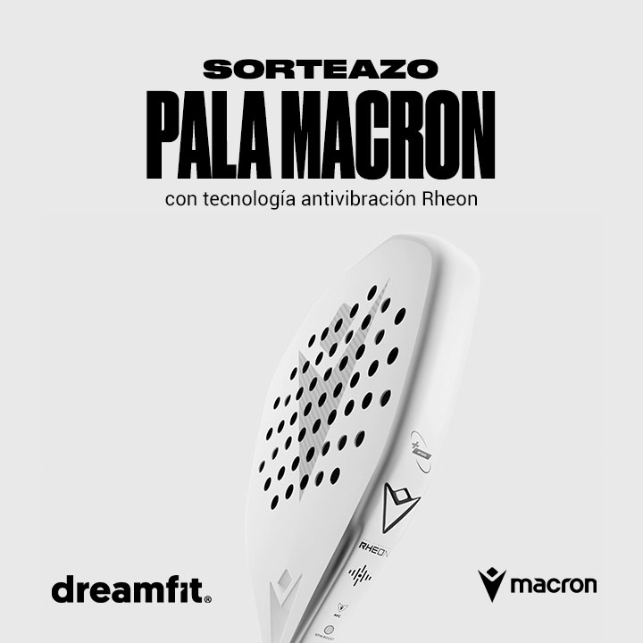 Sorteo pádel pala Macron